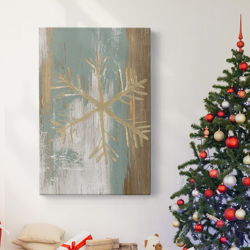 Art des Fêtes de Noël - Toile tendue avec châssis CLXV III, H 18 po x l 12 po