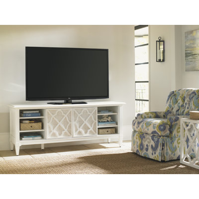 Ivory Key Solid Wood TV Stand for TVs up to 78"