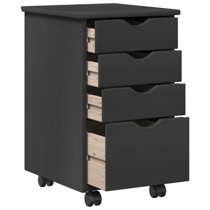 Solid Wood Rectangle Accent Chest, Grey