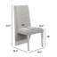 Chaises d'appoint en tissu Boucle avec garniture cloutée et chrome-1163225424-1185805201
