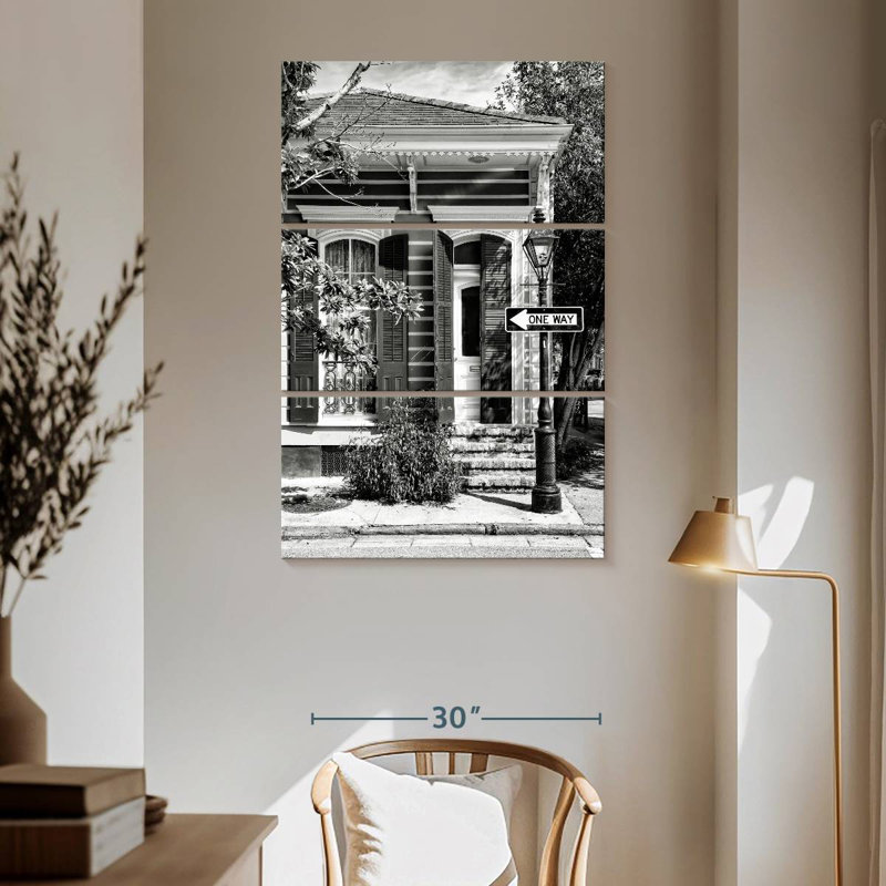 Sireci Art Deco Facade, 65" H x 42" W