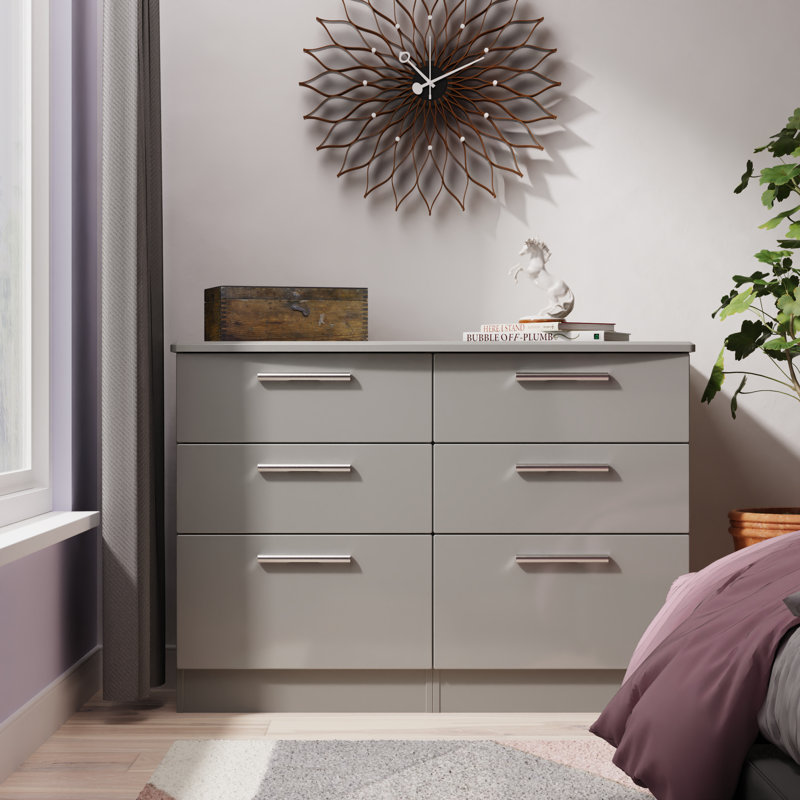 112cm W 6 - Drawer Chest of Drawers