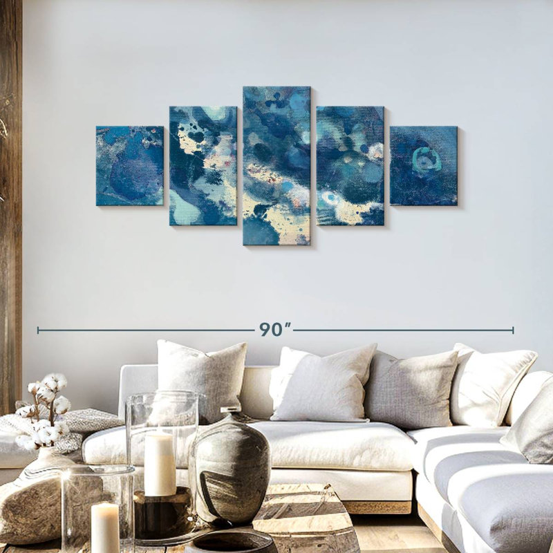 Water III, 30" H x 68" W