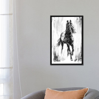« rustique stallion i », impression sur toile