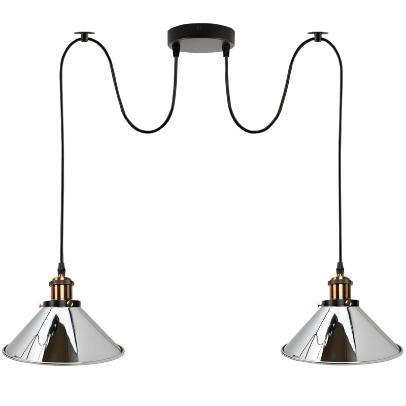 Lofton 2 - Light Cluster Pendant, Chrome