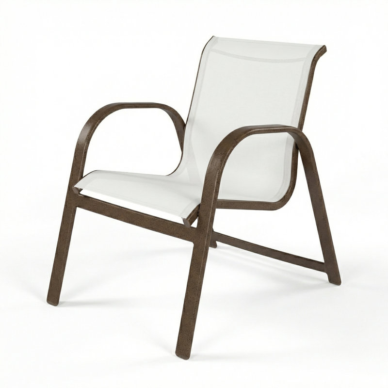 Chaise avec accoudoirs, Harnais blanc / Âge du bronze