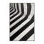 Tapis rayé gris lavable à la machine Pavla-1379877867