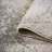 Abstract Machine Woven Polyester Area Rug in Cream-931972820