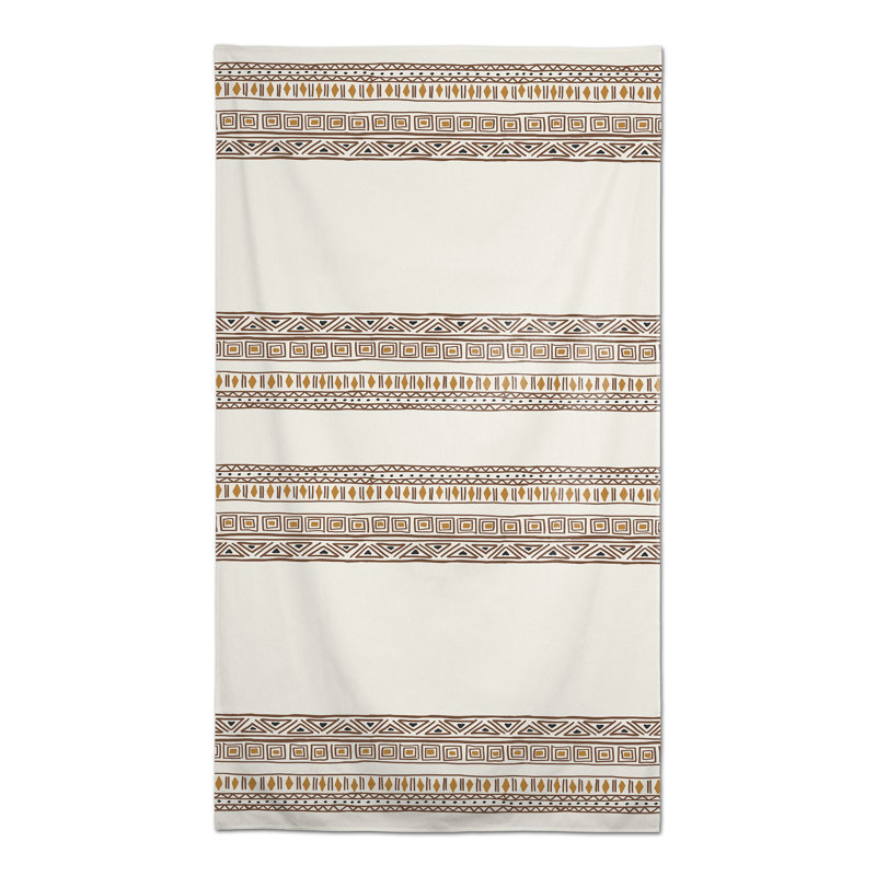 Striped Polyester Tablecloth, 102" L x 58" W