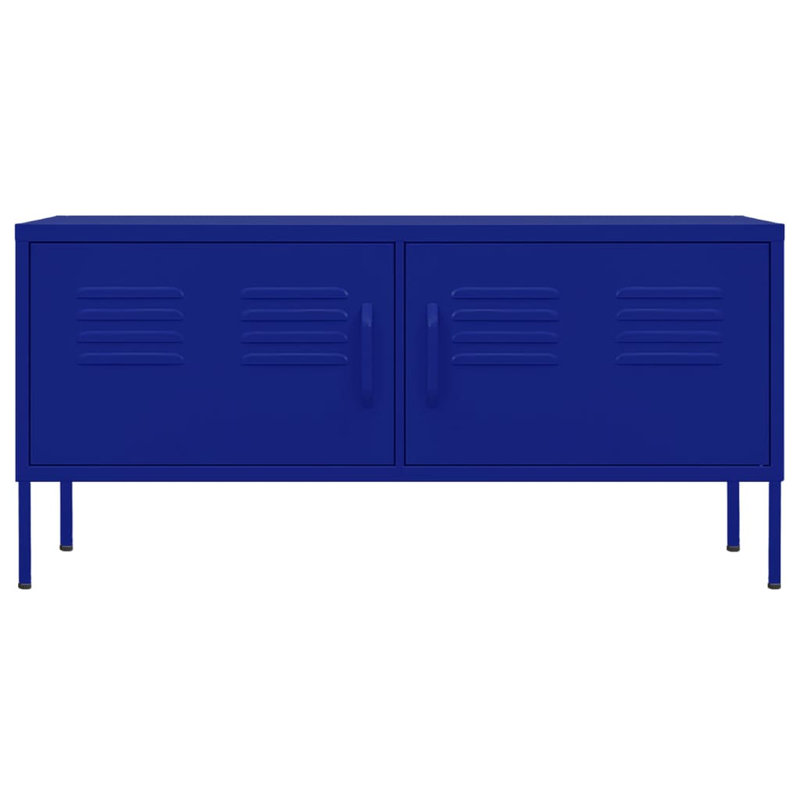 Javert Unfinished TV Stand for TVs up to 43", Blue