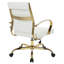 Fauteuil de bureau pivotant en cuir Naudain-53751974-132200685
