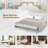 Azanae Metal Slat Bed