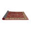 Rouge/Tapis décoratif beige à motif oriental Abydos-1388528463