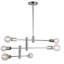Fowey 6 Light Gold Sputnik Chandelier-1556402286