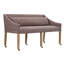 Maroon Espalier Odessa Dining Banquette