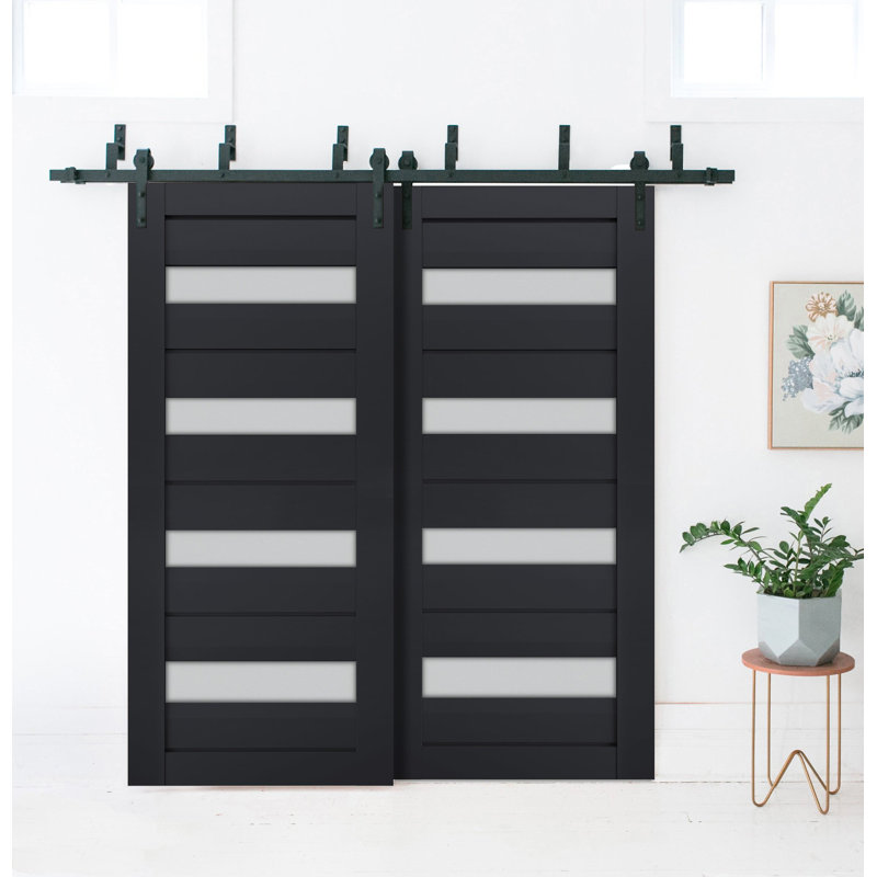 Portes de placard Veregio, Antracite, 48 po x 84 po