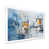 White Single Picture Framed