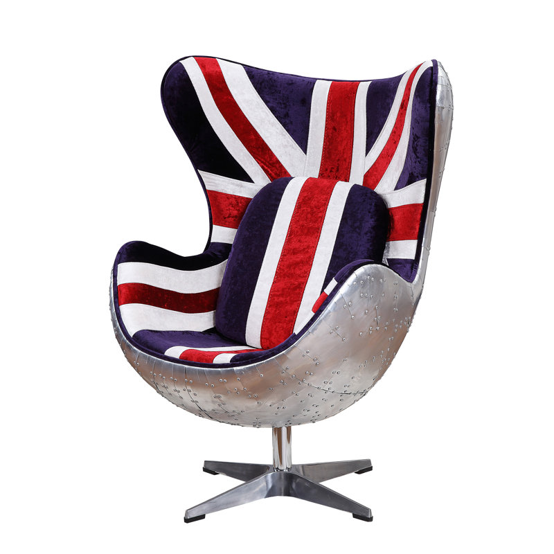 Amman Upholstered Swivel Accent Chair