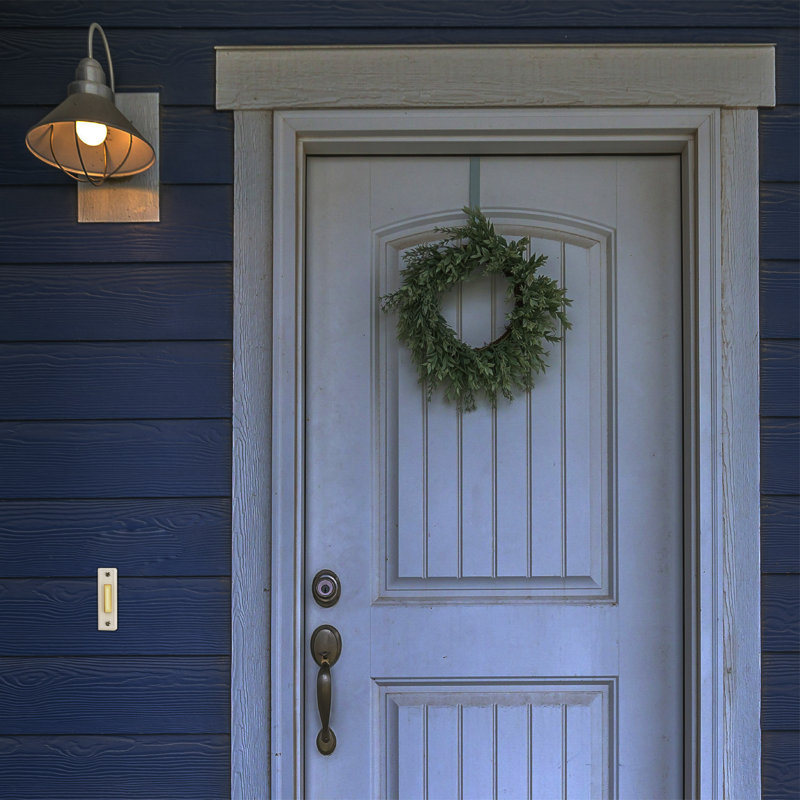 Push Button Doorbell, White