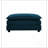 Chenille Fabric Ottomans Footrest to Combine with 2 Seater Sofa, 3 Seater Sofa and 4 Seater Sofa,  Chenille
