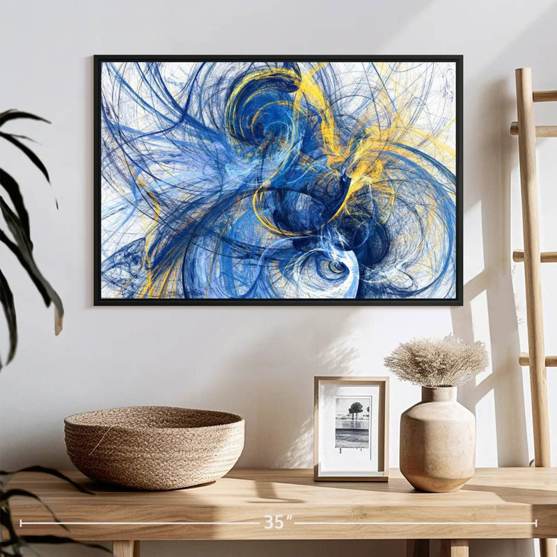 Avery Abstract Prints, 17" H x 25" W