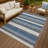Machine Washable Indoor/Outdoor Chantille ACN2530 Stripes Rug-1718414419-1718414429