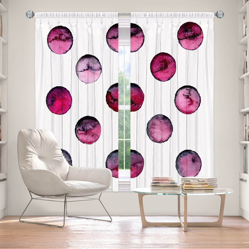 Rideau en polyester, L 40 po x L 82 po