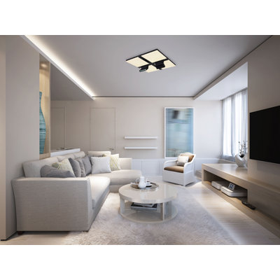 Crescentino LED Flush Mount