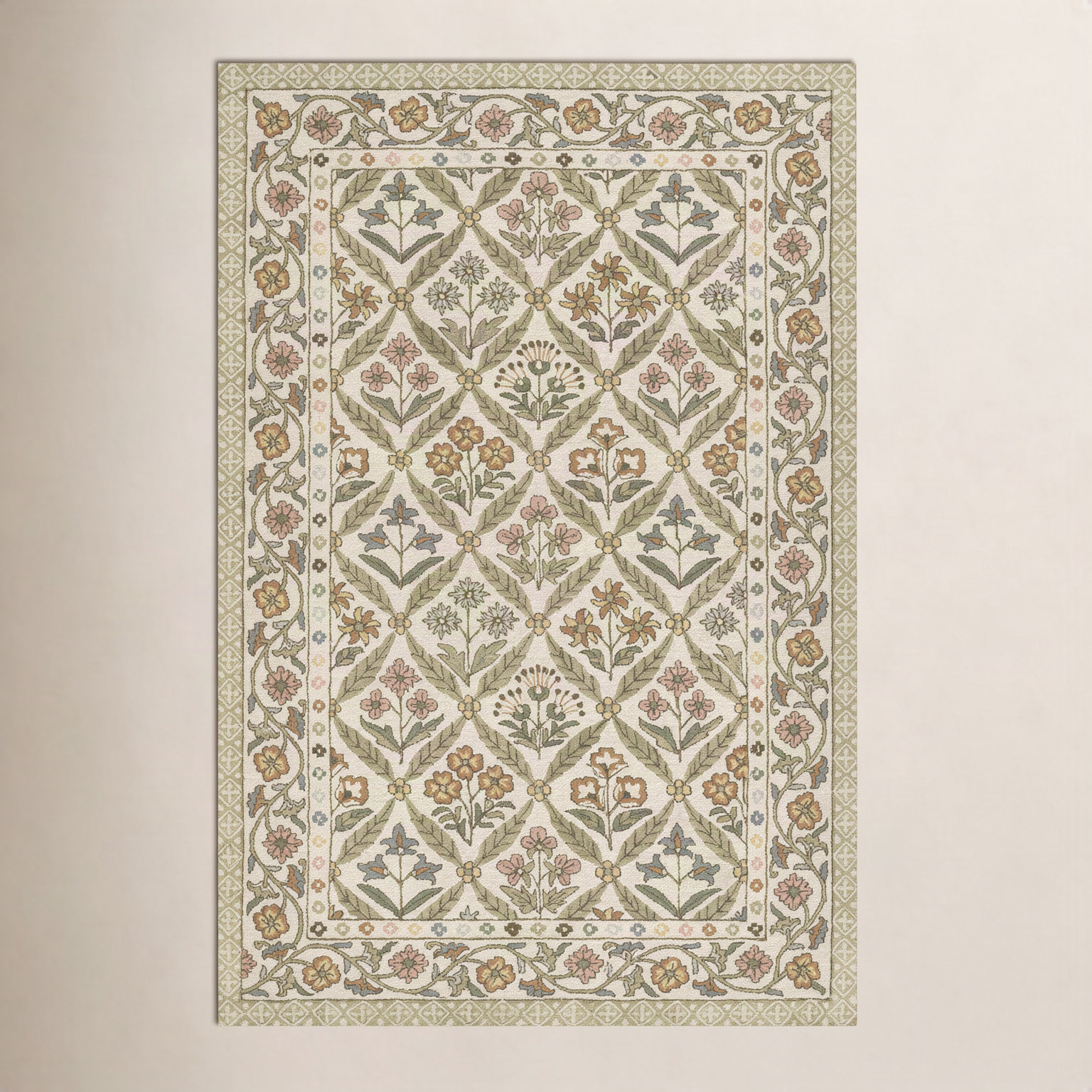 Alice Hand-Woven Oriental Rug, Rectangle 8' x 10'
