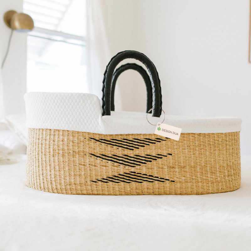 Moses Baskets with Bedding, Midnight Diamond