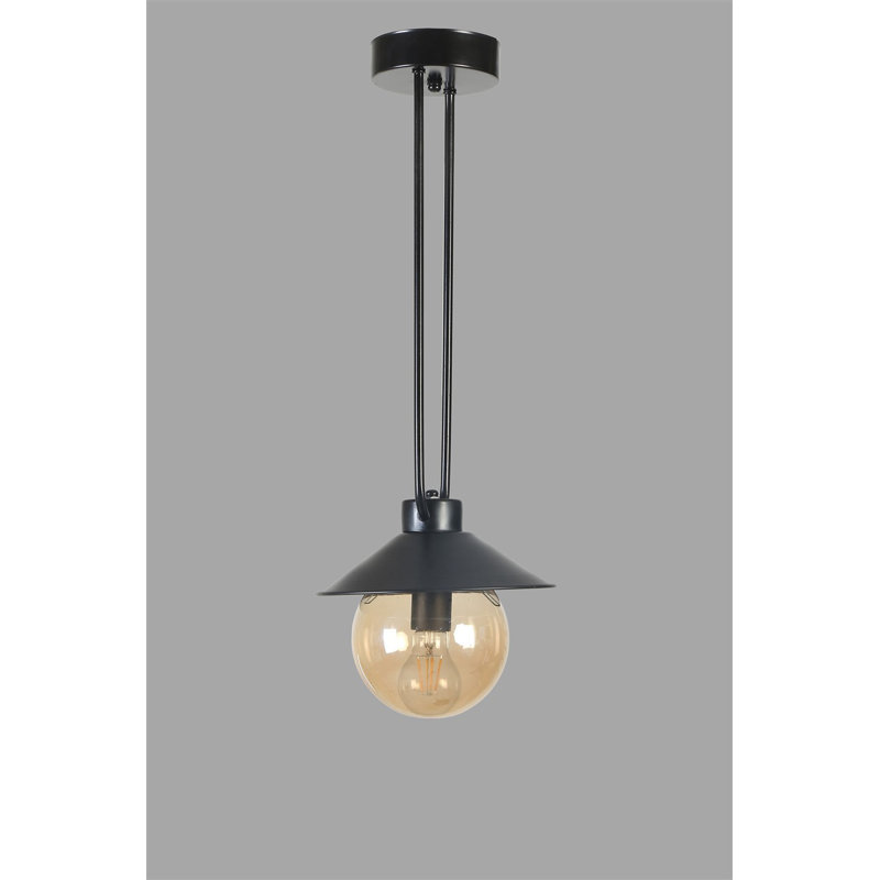 Chandle - Light Pendant, Amber/Black