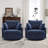40.6'' Wide Swivel Club Chair（Set of 2)-101697391