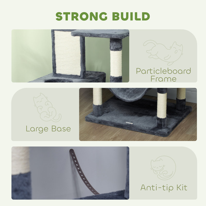 523.24cm H Cat Tree