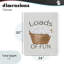 Charges de toile de panier à linge amusante, design par Kim Allen-685654010