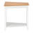 Guzi Simple And Irregular Sofa Table Light Walnut Color White