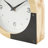 Metal Mechanical Tabletop Clock in Light Brown