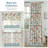 Kitchen Curtain Floral Tier Linen Short Pinstripe Cafe for Living Room Bathroom Julia Farmhouse Rustic Curtains Rod Pocket 2 Panels-1542758685