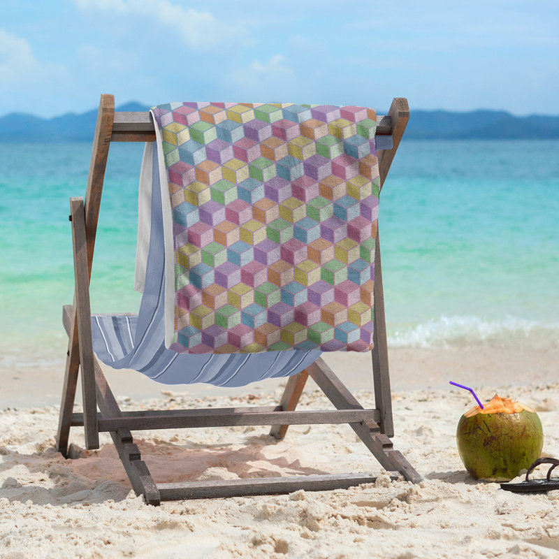Katelyn Elizabeth Beach Towel, Color Lined