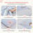 Toddler Kids Comforter Set – 2 Pcs All-Season Bedding with Skin-Friendly Lightweight Quilt & Pillowcase					-1725534912