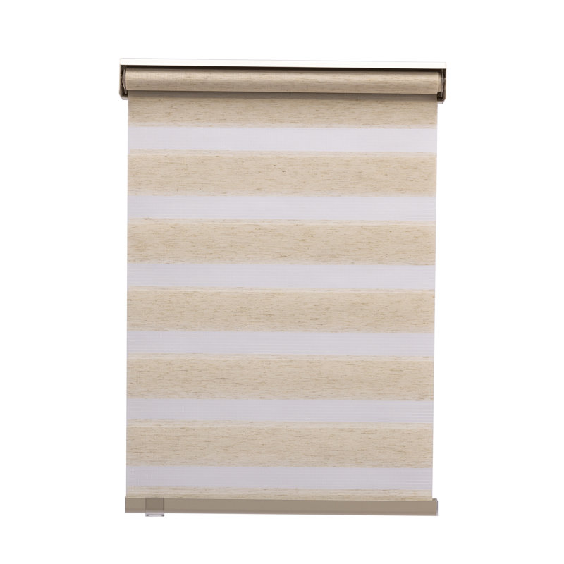 Store enroulé semi-transparent, Beige, L 60,00 po x L 72,00 po