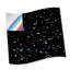Holographic Glitter Wall Tile Sticker Set 15cm x 15cm -540065428