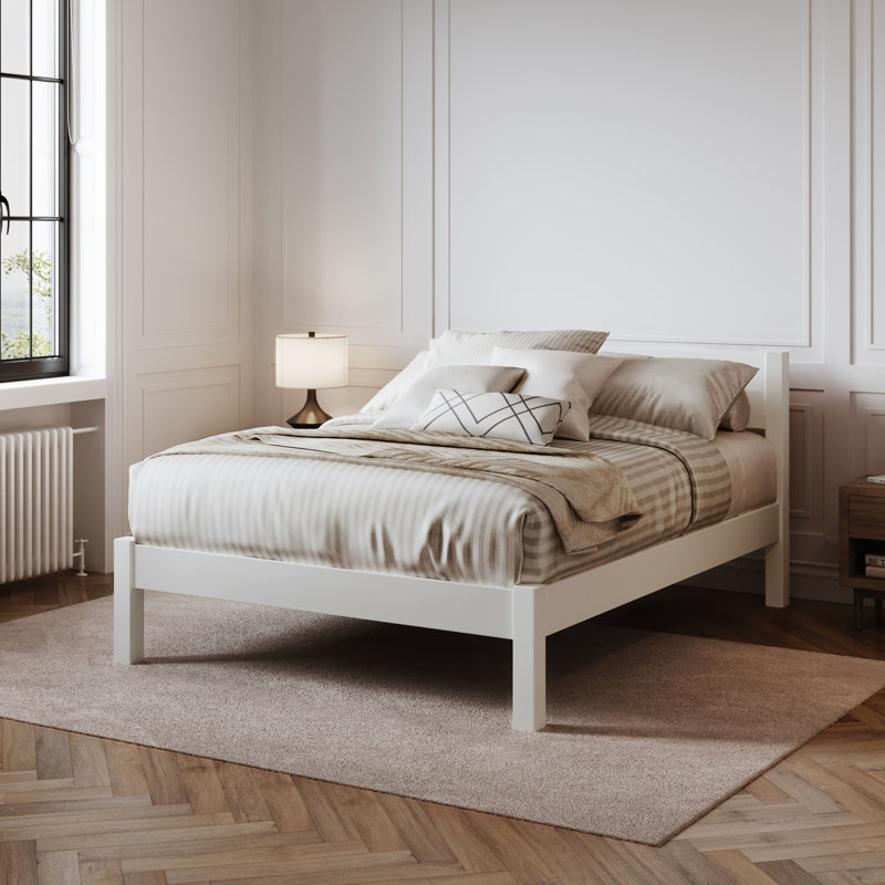Euan Bed Frame, Full XL, White