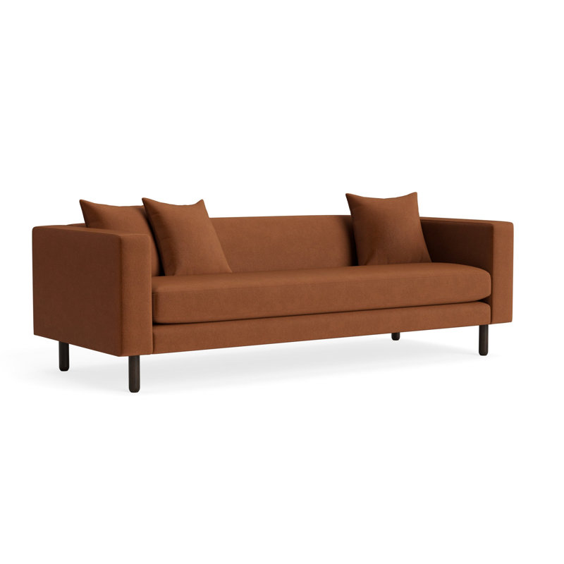 MTO - Mono 82" Sofa, Copper Velvet