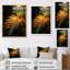 «Sunset Tropical Palm Tree Leaves III», reproduction sur toile-97027906-97027907