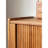 Rolling Shutter Single Door Accent Cabinet
