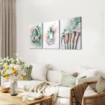 3 Piece Wrapped Canvas Print