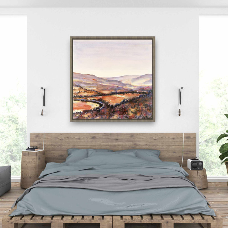 Forêt canadienne - Toile encadrée pour décor de salon