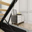 Rangement pour lit de taille grand lit - aspect élégant, fonction de levage hydraulique, conception pratique dans un style contemporain, assemblage sans effort-432227626-432227628