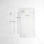 Clear Wall Mounted Low Zig Zag Pet Gate with Latch-411335331-411104789