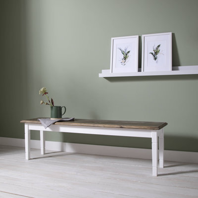 Solid Wood Bench